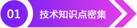 技术知识点密集